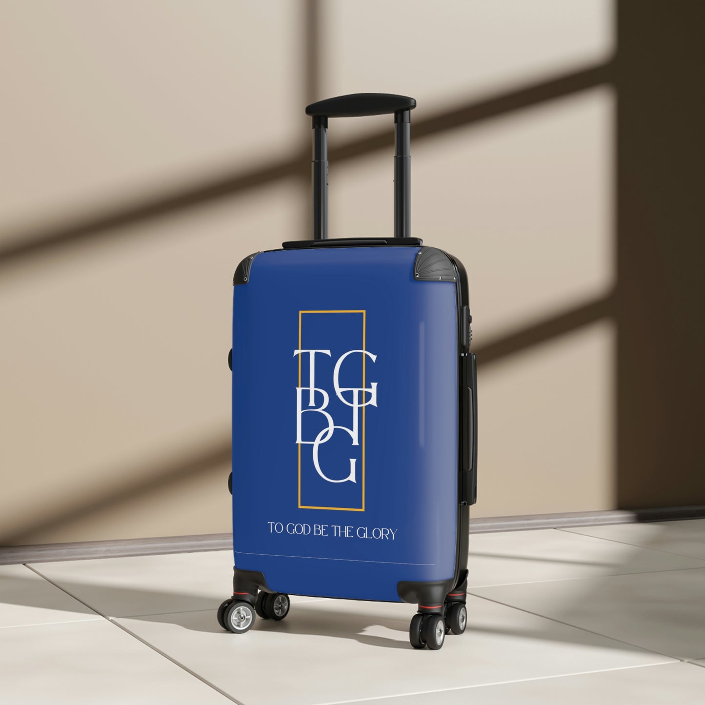 TGBTG White Lettering Suitcases