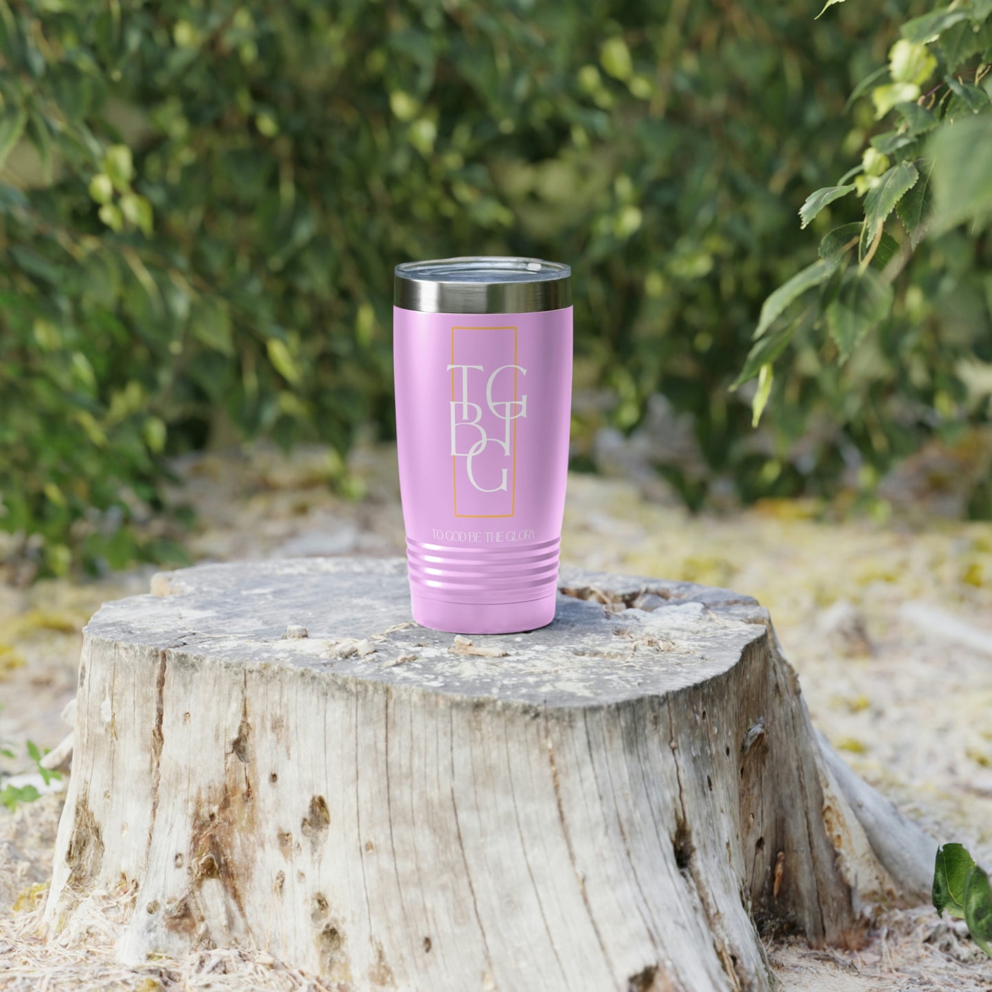 TGBTG White Lettering Ringneck Tumbler, 20oz