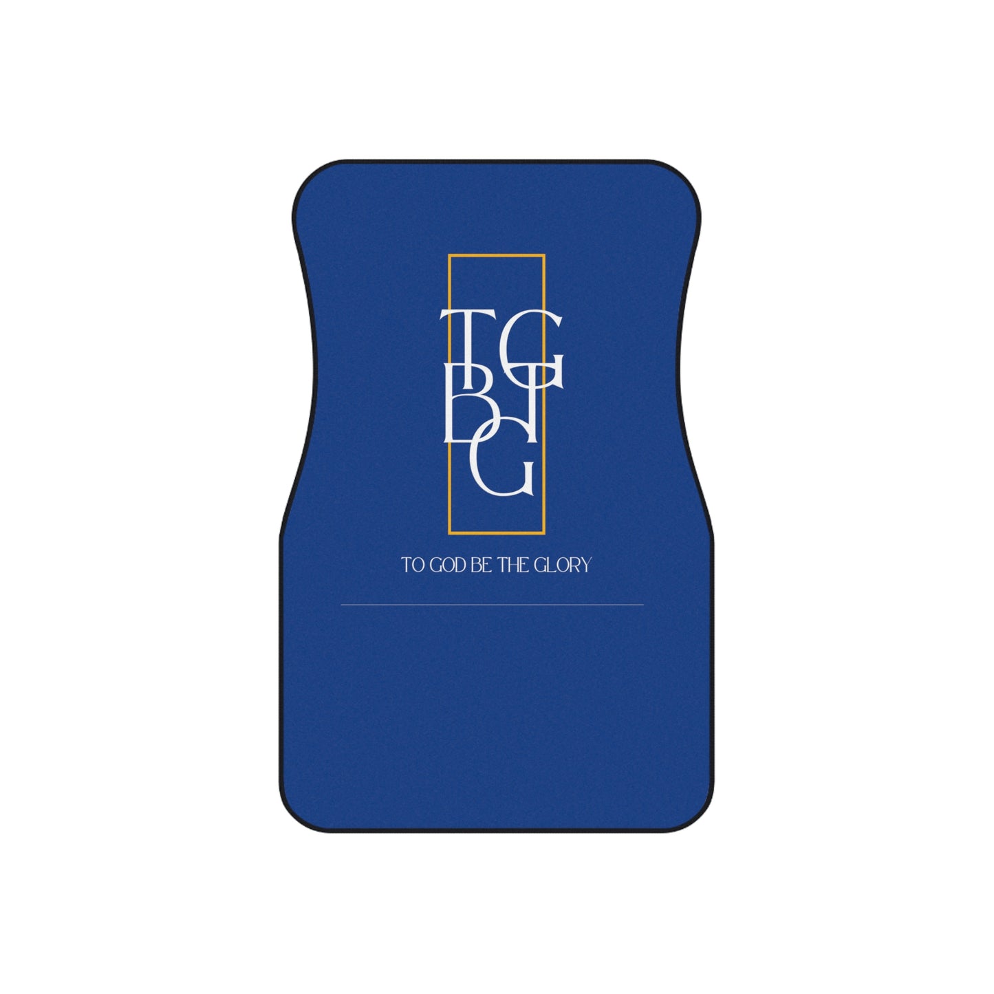 TGBTG White LetteringCar Mats (2x Front)