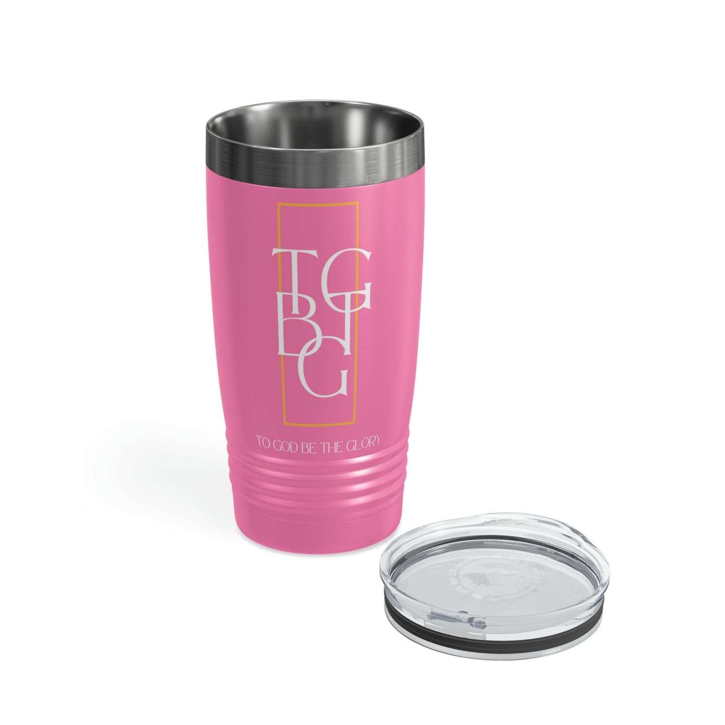 TGBTG White Lettering Ringneck Tumbler, 20oz