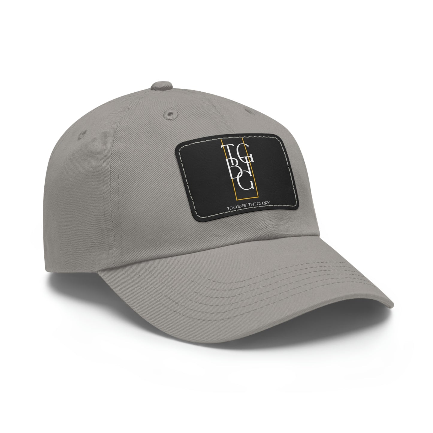 TGBTG Dad Hat with Leather Patch (Rectangle)